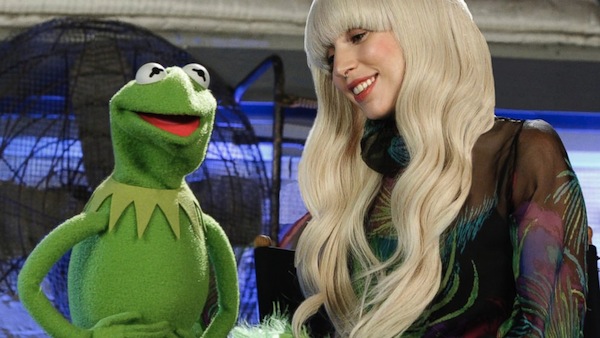 lady gaga, muppets