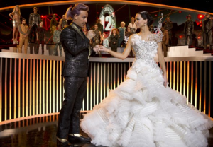 wedding dress, hunger games, katniss, costumes