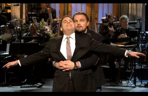 jonah hill, leo dicaprio, snl, monologue