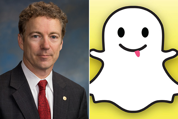 Rand Paul SnapChat