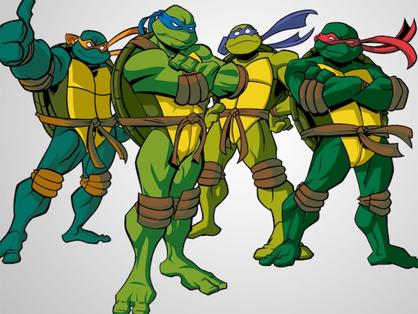 teenage mutant ninja turltes