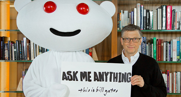 Bill Gates Reddit 2014
