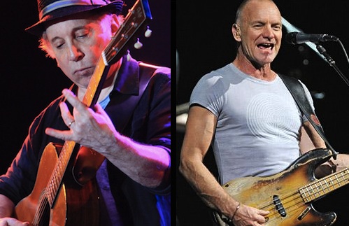 Simon, Sting, Tour