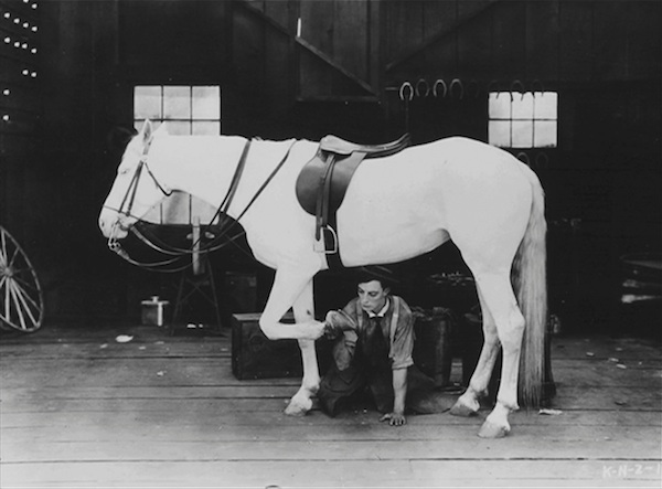 buster keaton, blacksmith