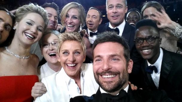 ellen, selfie, twitter, oscars
