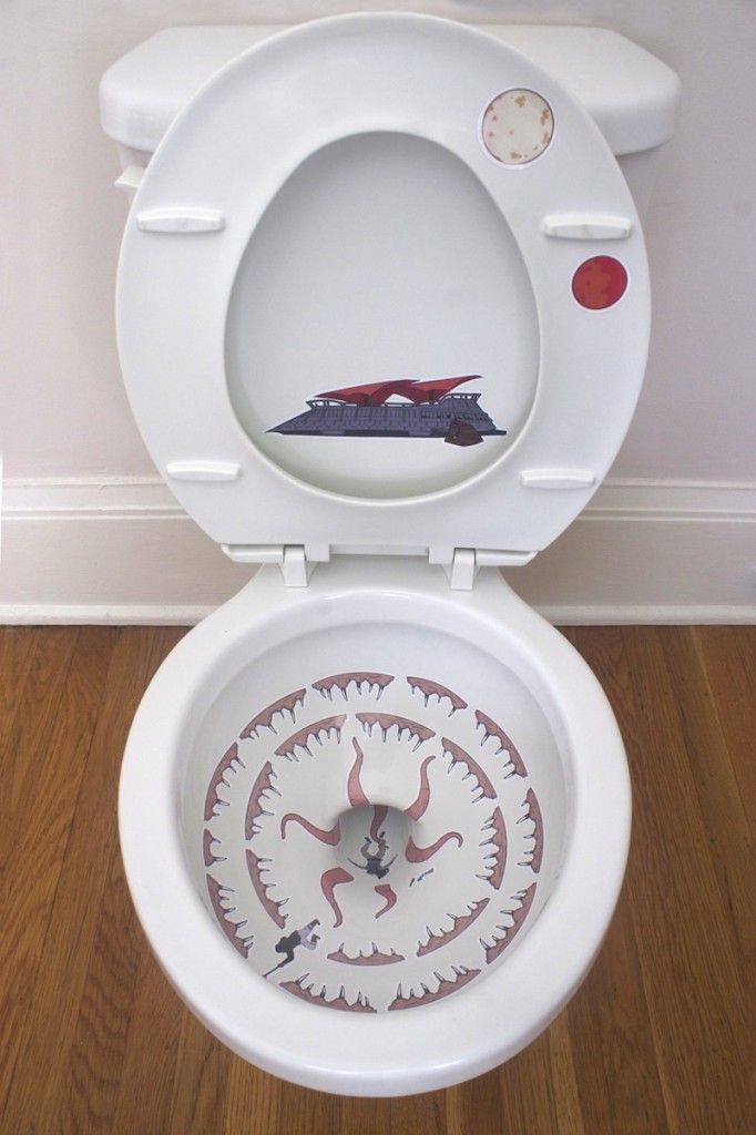 robbie rane, star wars, toilet bowl