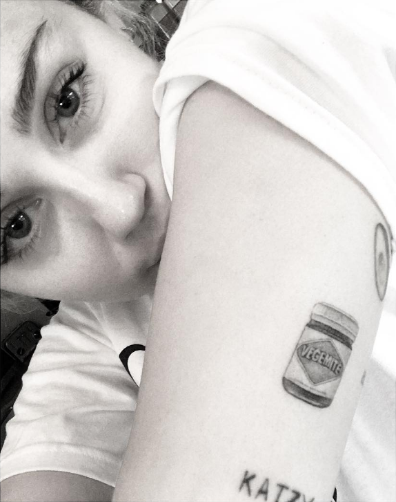 Miley tatt