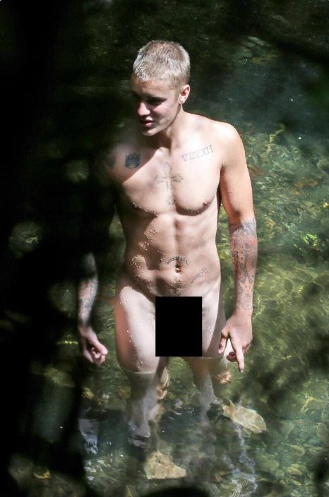 bieber naked