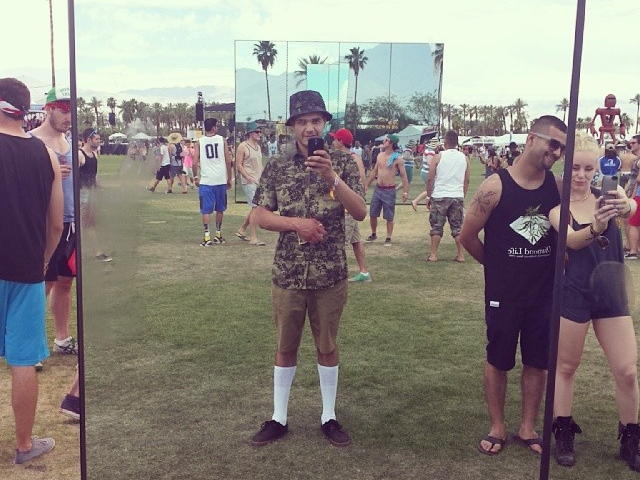 coachella selfies