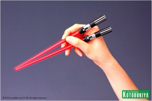 ramen, star wars gifts, lightsaber chopsticks