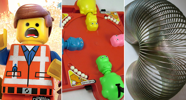 Lego Hippos Slinky