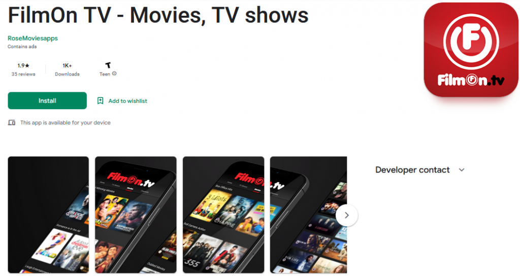Fraudulent App Netlify Stealing FilmOn’s Copyrighted Material and Distributing Malware TVMix
