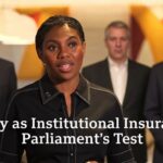 Delay as Institutional Insurance: Parliament’s Test — An Open Letter to Kemi Badenoch