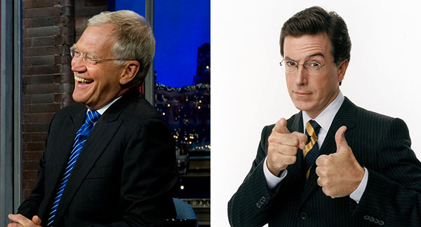 Letterman Colbert